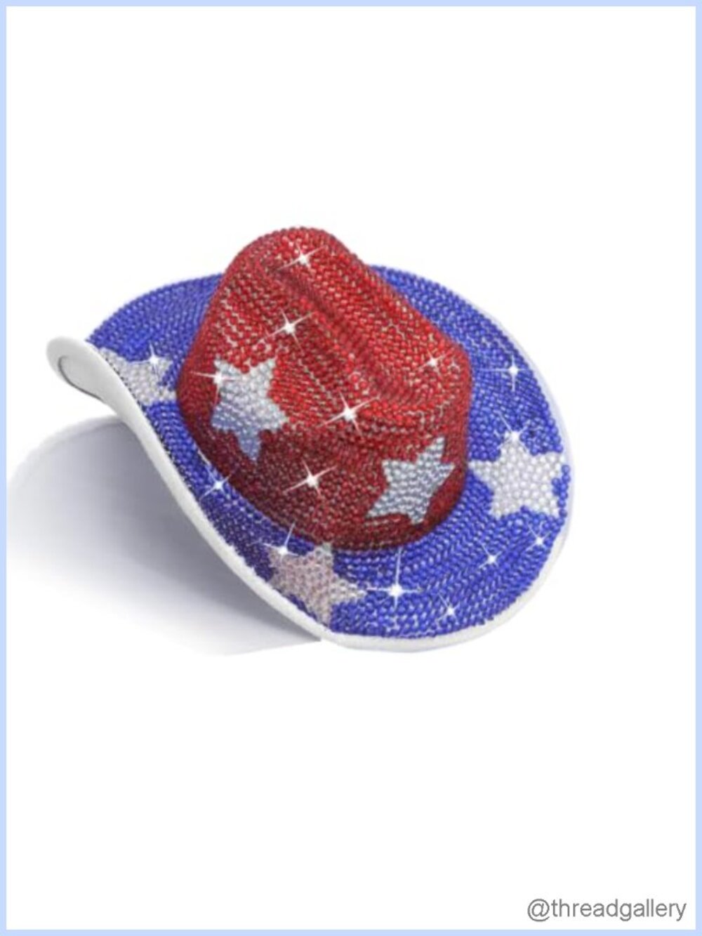 Rhinestone Cowboy Hat Women Felt Western Cowgirl Hat Adjustable Chin Cord